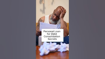 Personal Loan for Debt Consolidation Secrets