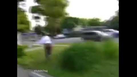 Brandy crying and running