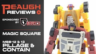 Video Review: Magic Square MS-B12 & 13 - PILLAGE and CONTAIN