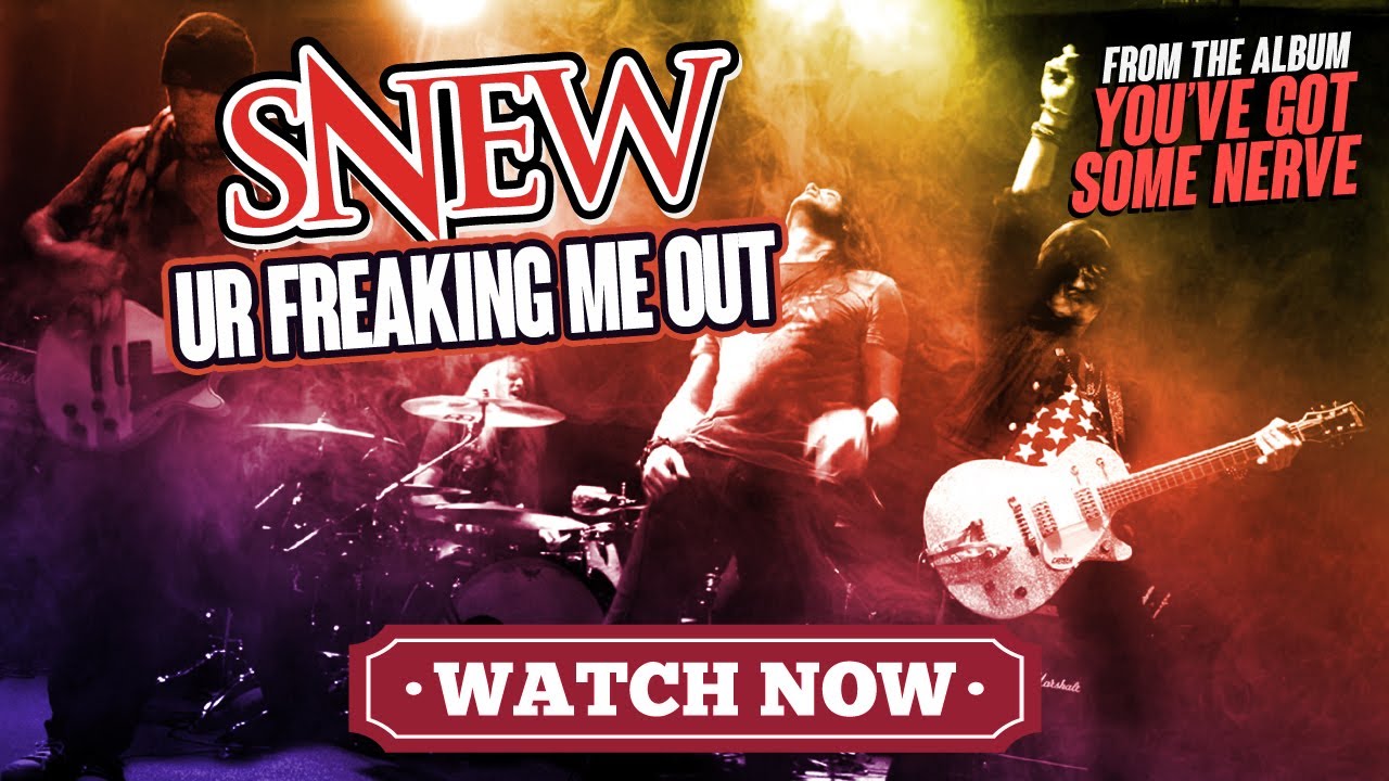 SNEW - UR Freaking Me Out - music video