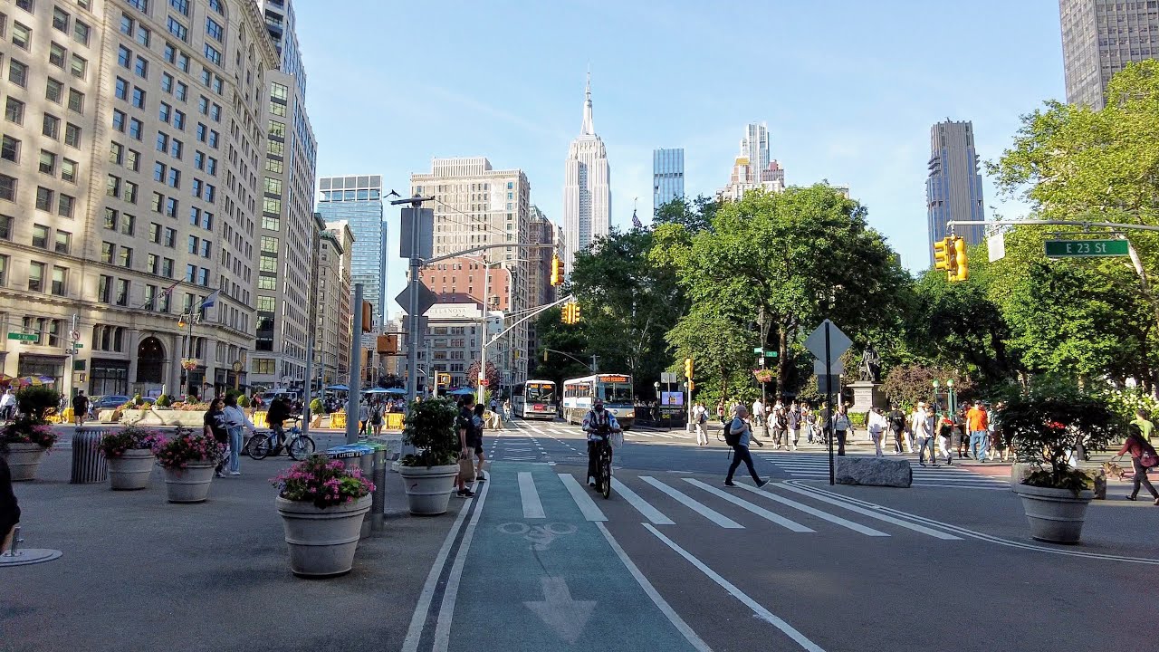 NYC Walk- Union Square to Madison Square Park via Broadway | June 2022