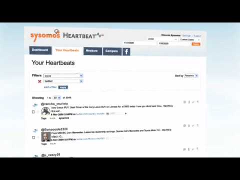 Sysomos Heartbeat Video