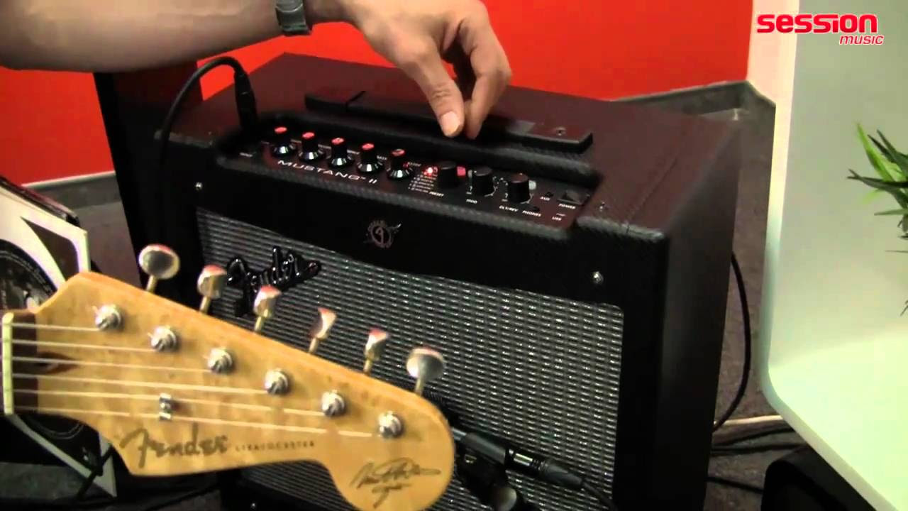 Fender Mustang II video review demo Guitarist Magazine HD - YouTube