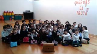 Hino da Fruta 2013 2014 - 1. º e 2. º anos, Externato São João de Brito - Porto