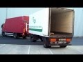 manoeuvre de camion remorque 8 carriers-trailer