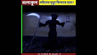 মালাকুল মউতের মৃত্যু কিভাবে হবে? #islamic #facts #viral