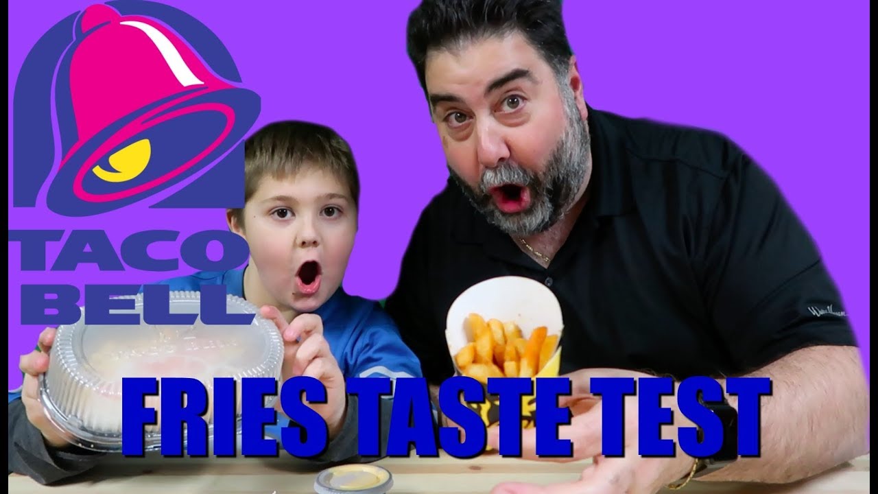 Taste Testing Taco Bell Fries & Supreme Fries | Vito the Kid