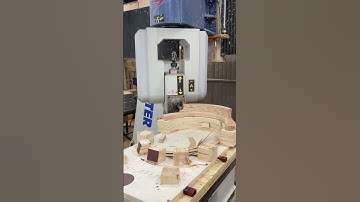 CNC 5 trục gia công tựa ghế cong | Máy Gỗ Kingwoodmac