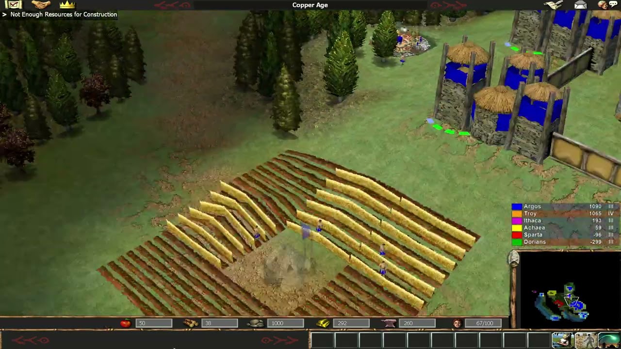 Empire Earth Greek Campaign || The Trojan War