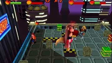 Crash Bash (PSX) (Part 19/71) Space Bash Gem Challenge