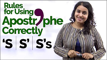 Apostrophe Rules - English Grammar Lesson to Improve Writings Skills - Punctuation Marks