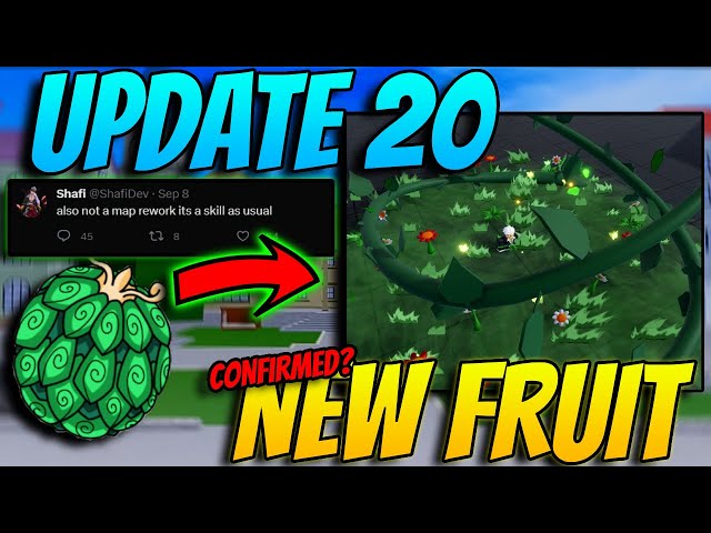 All Update 20 Fruit Reworks & New Mythical Fruit - Bloxfruits - BiliBili