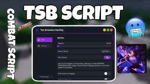 Combat Gui Script | tsb script | The Strongest Battlegrounds Script OP | Roblox Script