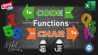 CHAR and CODE Functions Can Do Magic-  Excel Tips and Tricks