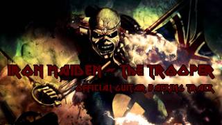 Iron Maiden - The Trooper [Official Guitar Backing Track]