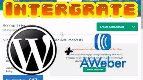 Easily Integrate Aweber With WordPress