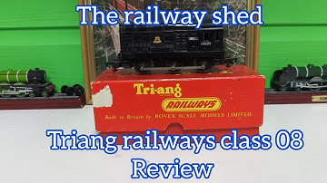 the railway shed: triang railways class 08 review