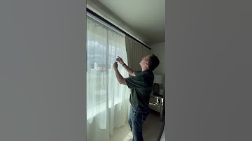 Ripple Fold Drapery Install