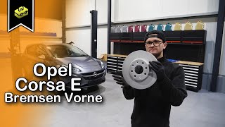 Opel Corsa E Bremsen Vorne Wechseln | Changing front brakes | Tutorial | HD by VitjaWolfTutorial 1,640 views 2 months ago 12 minutes, 37 seconds