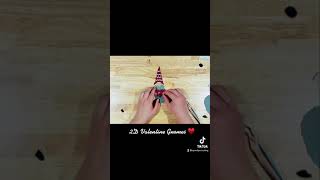 2D Valentine Gnomes Craft