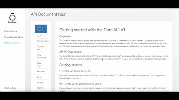 Python+Oura Video 1 - Setup & Pulling Data