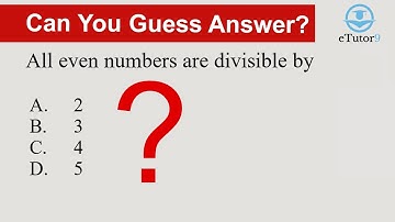 Divisibility Rules Practice - Can you Guess the Answers?