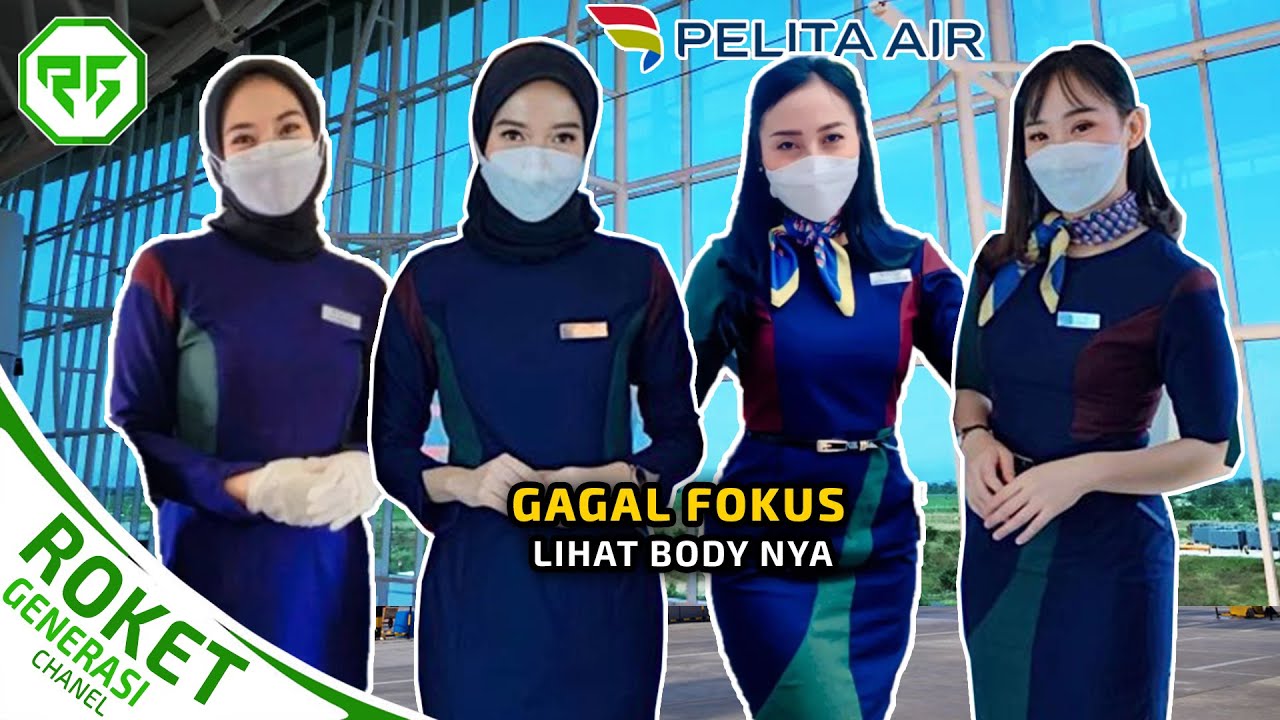 Pendatang Baru 4 Pramugari Tercantik Maskapai Pelita Air Youtube 