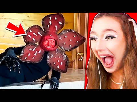 РЕАКЦИЯ на БЮДЖЕТНЫЙ КОСПЛЕЙ *ОЧЕНЬ СТРАННЫЕ ДЕЛА* 🤣 ХАХАХАХА