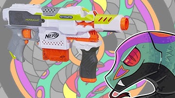 The Nerf Stryfe is very blaster