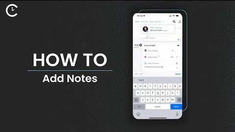 How To Add Notes for Employees