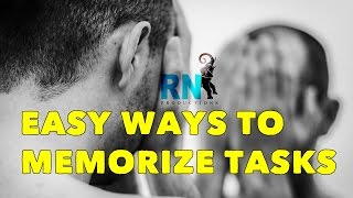 Easy Ways To Memorize Tasks - Personality development video by RN Productions 4,296 views 7 years ago 2 minutes, 12 seconds