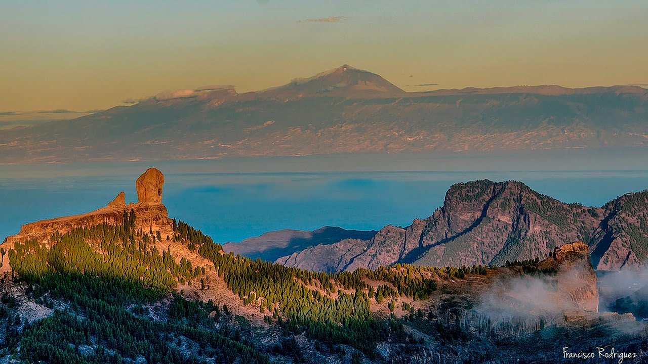 Trekking con vistas de las cumbres de Gran Canaria