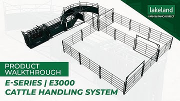 E3000 – Cattle Handling System | Big performance. Small footprint. Built Ranch-Tough.