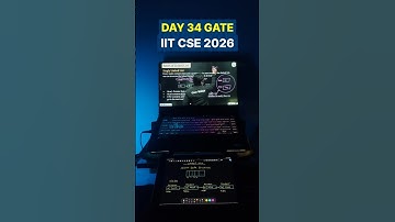 DAY 34 GATE CSE 2026 STUDY VLOG #iit #iisc #iitbombay #gatecse #gate2026 #gatecse2026 #iitjee #gate
