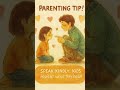 Parenting Tip 💕 Speak Kindly | Gentle Parenting Advice #shorts #love #inspiration