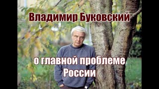 Владимир Буковский О Главной Проблеме России.