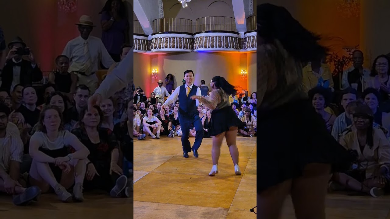 Invitational Lindyhop Draw - Nalla Kim & Dee Daniels Locke @ILHC 2024 (Side View) #lindyhop