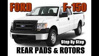 Ford F150 - Rear Brake Pads & Rotor Installation by What To Do Rob 45 views 5 months ago 14 minutes, 38 seconds
