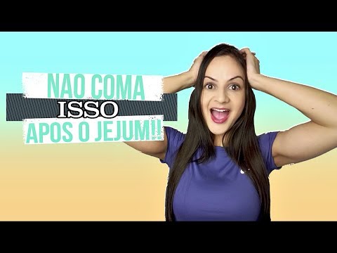 ❌CUIDADO! ❌❌ Não coma ou beba isso após o JEJUM INTERMITENTE!