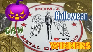 Halloween GAW Winners