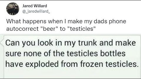 Text replacement pranks