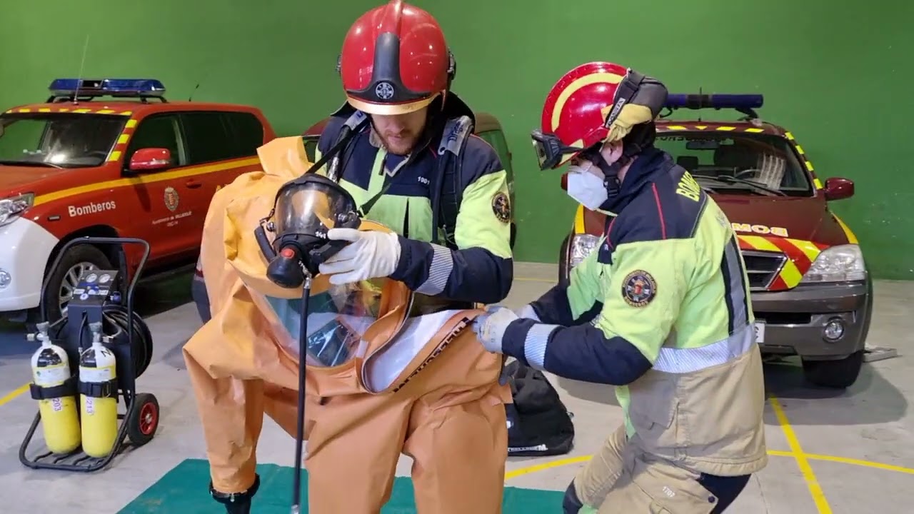 Procedimiento colocación traje tipo 1a/c con equipo AIRPACK-1