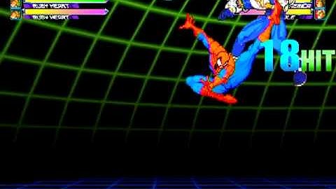 MVC2 SPIDERMAN INFINITE.