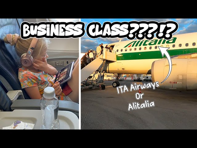 35 | ITA BUSINESS CLASS 🇮🇹 🇩🇪 Full Time Family Travel | Ep 35