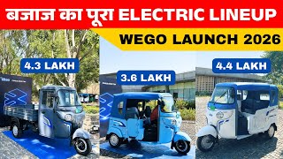 Smart Ev Rickshaw For Smart Drivers Bajaj Wego All Models Walkaround