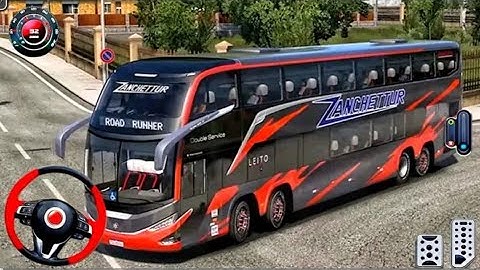 Bus Simulator 2025: Luxuy Coach AI Bus Driving Simulator Bus Games 3D - Bus Game Android Gameplay