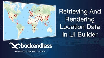 How to retrieve location data and render on a map without code using UI Builder