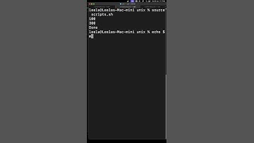 Bronopdracht in Unix en beschikbaar maken van functies, variabelen en aliassen in de huidige shell