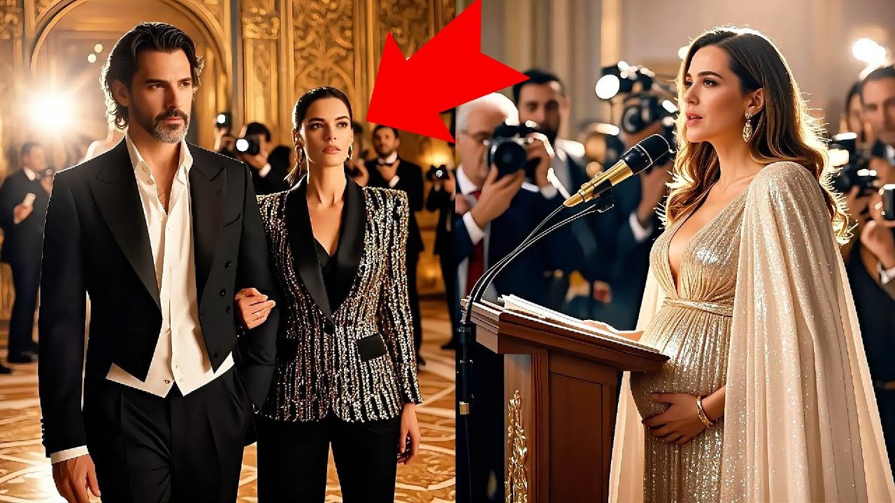 la esposa embarazada lo dejó en el escenario y la reacción del millonario impactó a la audiencia