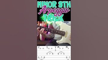 String Skipping Arpeggio Lick: Works with EVERY arpeggio shape.